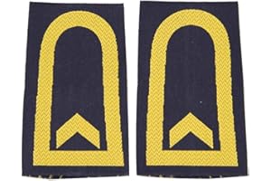 BAUM-M GMBH Rangschlaufen für Schulterklappen Marine für die Deutsche Bundeswehr blau - gold gewebt