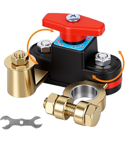Batterij schakelaar, 200A continu stroom - Marine Systems A.M.S