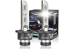 Briteye Bombillas Xenon D2S 6000K 35W 85V Luz Blanca Faros de Coche (2pcs)