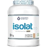 Scientiffic Nutrition - Isolat 2.0, Whey Protein, ISO Protein Isolate with Lactase, Whey Protein Powder - 2 kg, Cookies.