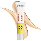 Garnier Vitamin C Anti-Uv Daily SPF50 Anti-Stain Sensitive Skin, 40 ml | Face Sun Protection SPF 50+ Anti-UV with Vitamin C,