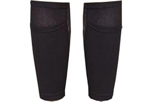 SANSEENIA Fußball Schienbeinschutz Socken & Ärmel, Bein Performance Unterstützung Fußball Kompression Kalb Ärmel, entworfen für Anfänger Laufen oder Spitzensportler (Keine Schienbeinschoner)
