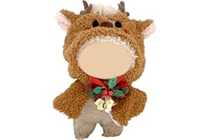 EIHI EIH1 Abbigliamento per 17 cm Peluche per Natale, Vestiti per Bambole da 17 cm, Accessori Abbigliamento, Fai da Te Bambini Regali per Natale（B）