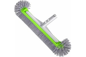 PGONLINE Poolbürste für Folienpool 44.5 cm, Pool Reinigung Bürste, Poolbesen für Poolreinigung, Pool Besen Poolbürsten, Poolbürste für Folienpool für Schwimmbad Bürste Pool, Nicht mit Teleskopstange