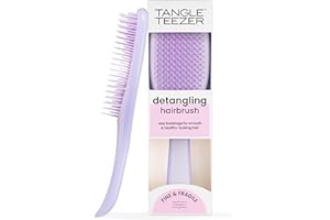 Tangle Teezer Delikatna i delikatna szczotka do rozczesywania włosów Ultimate do włosów mokrych i suchych | farbowane, delikatne, łamliwe włosy, hipnotyczny wrzos