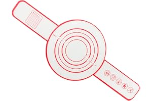 LOTNUT Alfombrillas de horno de silicona para horno holandés, con correas largas, reutilizables, lavables para amasar pastelería,sin Bpa para pan de pizza macaron,pasteles,masa,carne