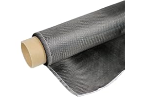 BAIWANLIN Kohlefaser Gewebe 3K Weben hochfest für Modifikation des Autos Verstärkung | 200g/m² | Größe 210mm×297mm,Plain