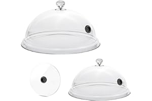 D&D Cupole per pistola affumicatrice con omaggio disco per affumicare cocktail. Da usare con Affumicatore a Freddo - Pistola Affumicatrice (Set cupole per affumicatore e disco)