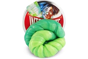 Intelligente Knete Piccolo, Colore Verde, Giallo, 141211 Klein Gekko