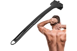 DOACT Back Shaver for Men (DIY),Back Trimmer Long Handle Foldable Comfy Back Cleaning Manual Back Trimmer for Men