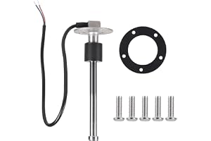 CPROSP Bränsletanknivåsensor 200mm, 0-190 ohm Vattennivåsensorer för Bränsle, för Bil, Båt, Husvagn, yachter