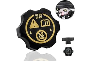 EIAIGKY 13502353 Radiator Expansion Water Tank Cap, Coolant Cap Tank Cover Lid Compatible with Vauxhall Opel Astra J K Corsa D E Insignia A B Zafira B Zafira Tourer C Mokka X Meriva B Adam 13598760 1305248