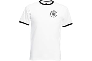 INVICTA SCREEN PRINTERS Germany Deutschland Deutsch German Football Team Retro T-Shirt