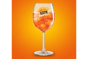 ILEAUXTRESORS Lots de 6 verres spritz aperol