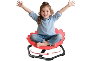 LZDMY Kids Sensory Spinning Chair, Spinning Chair for Autism & ADHD Children, Autism Sensory Equipment Sit and Spin Activity Toys, Kids Swivel Chair Wobble Board