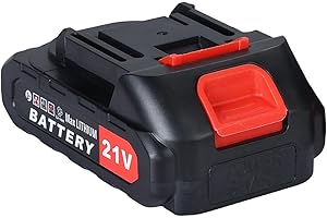 HshDUti 12/21V 1.5/3.0Ah Remplacement de Batterie pour Outils sans Fil, Chargeur Rapide/Lithium 12/21V, 12/21 Volts Li-ION, 1, 5 Ah / 3,0 /Lithium-ION, Grande Autonomie et Performance, 21V 1500mAh