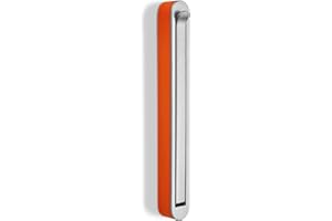Aufbau - Klapphaken HARZ Chrom matt/orange 140 x 16 mm Garderobenhaken Kleiderhaken klappbar Wandgarderobe von SO-TECH®