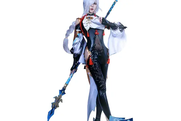 OSIAS Genshin Impact Traje de Cosplay de Shenhe Disfraz Shenhe(XXL)