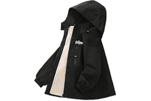 Exemaba Kids 3 in 1 Waterproof Jacket, Boys Girls Winter Rain Coats with Detachable Fleece Lining & Hood for Walking, Hiking, Travelling