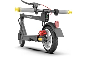 E Scooter mit Straßenzulassung, INVANTI E30 Elektroroller 32KM Reichweite, E Roller für Erwachsene mit Hinteren Stoßdämpfern, E Roller 120kg Tragkraft, Faltbarer Elektroscooter mit App und Blinker