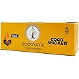 COCOYAYA Coco Smoker Flat Coconut Charcoal for All Hookah (250 Gm, 30 Cubes)