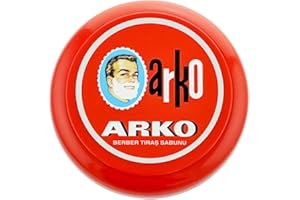 ‎THE SHAVE FACTORY Shaving Factory Arko Shaving Soap in Bowl 90 g, 1er Pack (1 x 90 g)