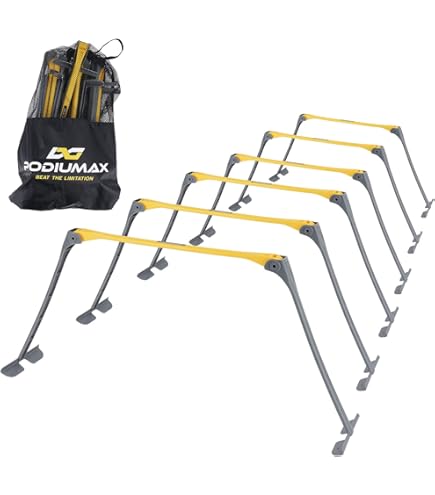 Football Flick Multi Level Mini Speed And Agility Hurdles U2013 Pack Of - View #12