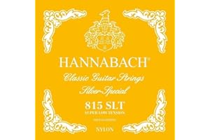 Hannabach 652507 Serie 815 Super Low Tension versilbert Saite
