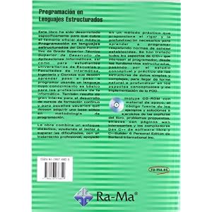 Programación en lenguajes estructurados.