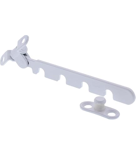 2pcs Sécurite Fenêtre Enfant, Entrebâilleur De Fenêtre PVC Sans Percer Auto Adhesive Serrure De Porte De Refrigerateur 86938860