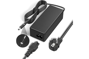 ANTWELON 65W Caricabatterie Alimentatore per Dell Inspiron 11 13 14 15 17 3000 5000 7000 Series 3147 7347 7353 3551 3552 5555 5558 Vostro 14 15 3000 5000, 19,5V 3,34A AC Adapter 4,5 * 3,0mm