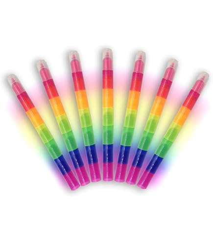 Tinc - Surligneur Etoile Multicolore, Couleur Rose, Orange, Vert, Jaune, Violet, Idéal Pour Le Bureau, L'Ecole Ou La Maison, Accessoire De Papeterie