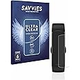 Savvies 6X Schutzfolie kompatibel mit Honor Band 5 Displayschutz-Folie Ultra-Transparent