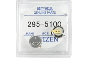 HUAENG Batteria per Citizen Eco-Drive 295-51 295-5100 MT621, compatibile con batteria Panasonic per orologio Citizen Eco Drive BP10, E010, E000, E001, E011