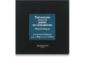 Pasticceria Passerini dal 1919 Dammann Jardin du Luxembourg - Thé Oolong aromatisé, 25 sachets Cristal - Dammann Frères
