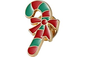 PRK 14 Christmas Brooch Pins Santa Claus in Hat Novelty Xmas Badge Lapel Pin Jewelry Secret Gift Decoration For Men Women Boys Girls Clothing Accessory Dress Up