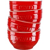 Staub, Kase 14 cm Set, 4'l&uuml;, Yuvarlak, Ceramic By Staub