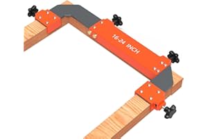 luolety Adjustable Framing Tool, 16-24Inch Aluminum Alloy Stud On-Center Framing Tool Precision Wall Stud Layout for Frame Walls Floors Roofs Ladder