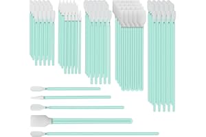 SUITEDGET 100 Pezzi Cotton Fioc Tamponi per la Pulizia Diverse Dimension Adatti per Tastiere Schermi di Telefoni Cellulari Kit Pulizia Macchina Fotografica