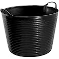 Perry Equestrian Perry Equestrian Garden Trug/Flexi Tub/Trug Tub/Gorilla Bucket 42L Black