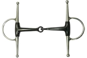 JP Korsteel Sweet Iron Jointed Full Cheek Snaffle Bit, 5.5"