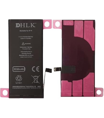 Batterie IPhone 11 Haute Capacité 6000mAh - Remplacement Avec Outils, Compatible A2111 A2221 A2223