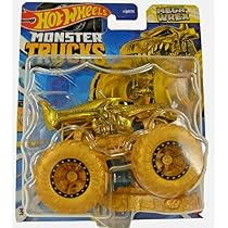 Hot Wheels Monster Trucks nowość do skali 1:64 2024 (złoty Mega