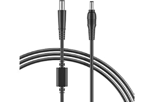 EASYLONGER DC Power Cable for Resmed Airsense 10/ Aircurve 10 CPAP Machine 24V Power Supply 24V DC Power Cord DC Charge Cable for ResMed CPAP Machine Male Plug