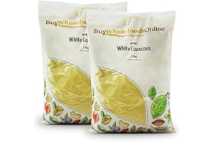 BUY WHOLE FOODS ONLINE Organic Couscous White 5kg (BWFO)