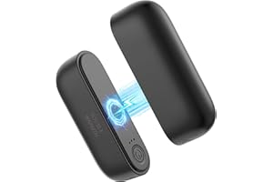 EUAKEE 2-częściowy elektryczny ogrzewacz do rąk, ładowalny ogrzewacz do rąk, 6000 mAh dzielony magnetyczny, 3 poziomy ogrzewania powerbank USB Zimowe prezenty dla kobiet, mężczyzn, rodzin