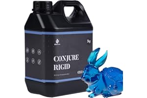 Chitu Systems Conjure Rigid Resin con proprietà di ingegneria per gadget funzionali, stampa resina, basso restringimento per figura articolata, stampa 3D LCD (blu chiaro, 2000 g)