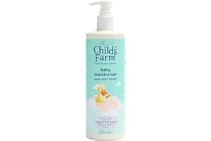 Childs Farm Baby Moisturiser, Baby Soft Scent | Moisturising & Hydrating | Suitable for Newborns with Dry, Sensitive Skin, 500ml