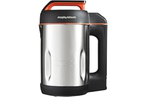 Morphy Richards Soupmaker con hoja Serrator Acero inoxidable cepillado. 1,6 litros cepillados