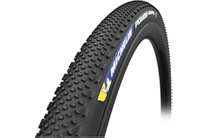 MICHELIN Pneu 700x47 (47-622) Power Gravel Tubeless Souple, Parti per Bici. Unisex Adulto, Nero, VTT Route